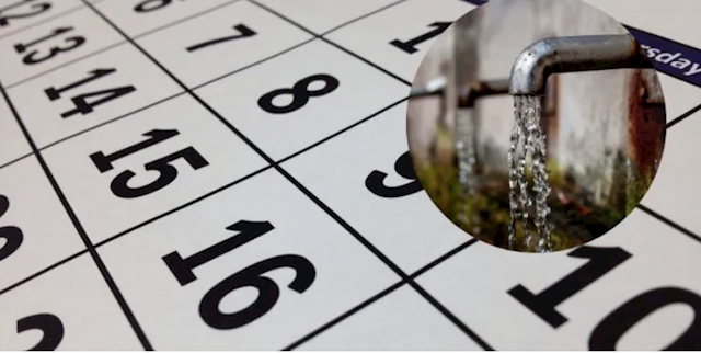 Anunciamos los cortes de agua en la sede Federman - abril 2025